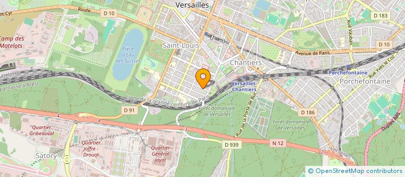 localisation de l'entreprise MADAME VALERIE HELLOUIN DE MENIBUS à VERSAILLES