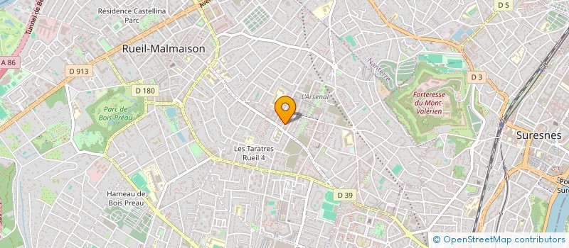 localisation de l'entreprise MADAME VALERIE HELMER à RUEIL-MALMAISON