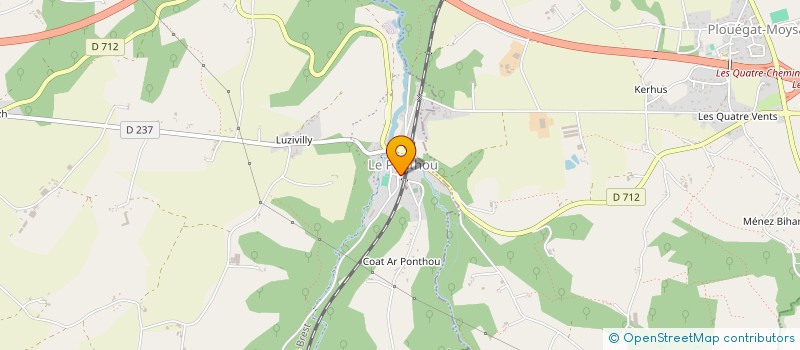 localisation de l'entreprise MADAME VALERIE HENAUX  PLOUIGNEAU