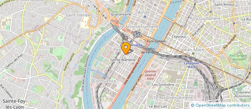 localisation de l'entreprise MADAME VALERIE HENNOCQ à LYON