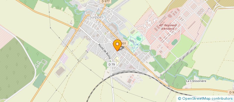 localisation de l'entreprise MADAME VALERIE HENRIET  SUIPPES