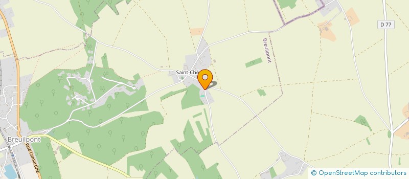 localisation de l'entreprise MADAME VALERIE HENRION  BREUILPONT