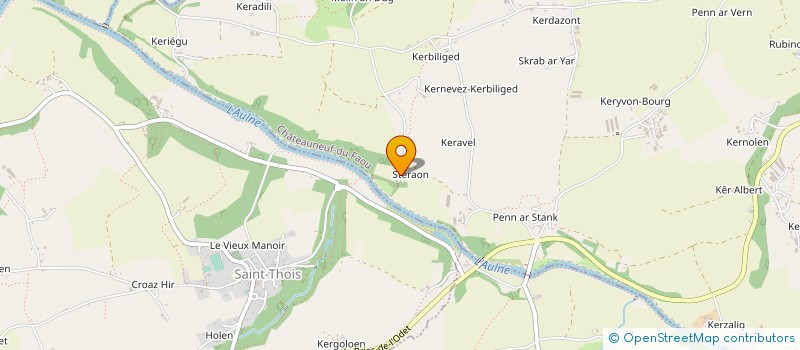 localisation de l'entreprise MADAME VALERIE HENRIOT à CHATEAUNEUF-DU-FAOU