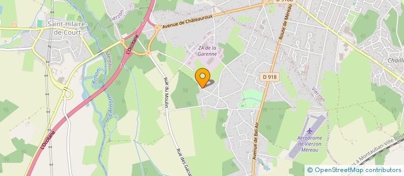 localisation de l'entreprise MADAME VALERIE HERAULT  MEREAU