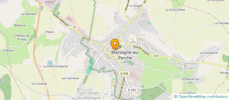 localisation de l'entreprise MADAME VALERIE HERAULT à MORTAGNE-AU-PERCHE