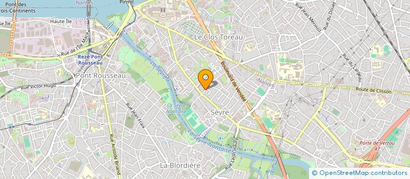 localisation de l'entreprise MADAME VALERIE HERBERT  NANTES