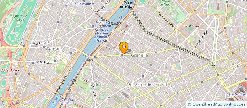 localisation de l'entreprise MADAME VALERIE HINCKER  PARIS