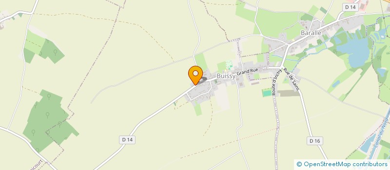 localisation de l'entreprise MADAME VALERIE HOLLANDE  BUISSY