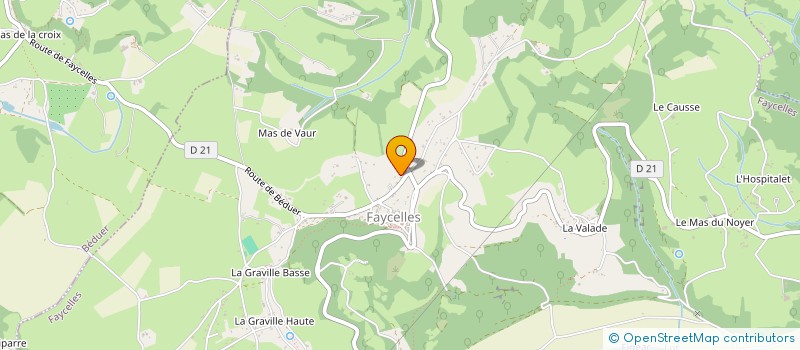 localisation de l'entreprise MADAME VALERIE HOT  BEDUER