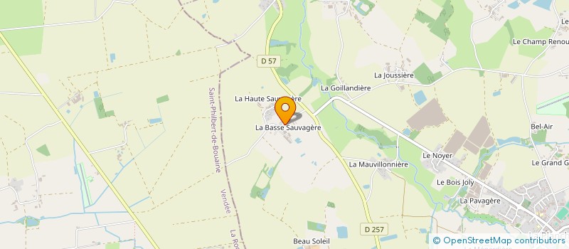 localisation de l'entreprise MADAME VALERIE HOUSTON à LA PLANCHE