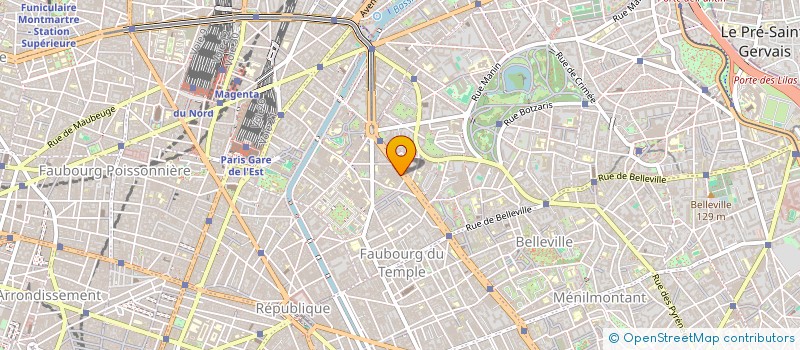 localisation de l'entreprise MADAME VALERIE HUART  PARIS