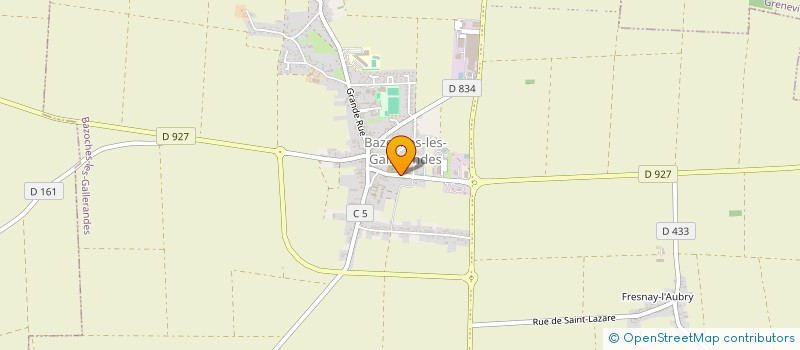 localisation de l'entreprise MADAME VALERIE HUET à BAZOCHES-LES-GALLERANDES