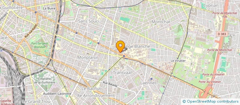 localisation de l'entreprise MADAME VALERIE HUET  LYON