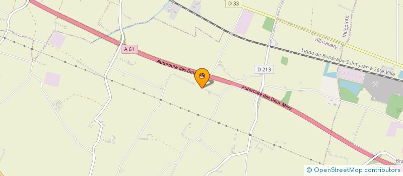 localisation de l'entreprise MADAME VALERIE IZARD  VILLASAVARY