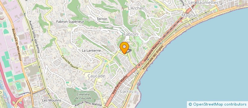 localisation de l'entreprise MADAME VALERIE JACQUELIN à NICE
