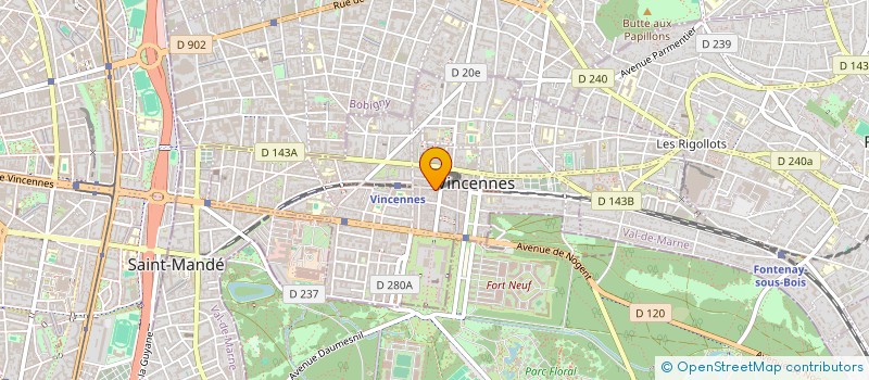 localisation de l'entreprise MADAME VALERIE JACQUEMIN à VINCENNES