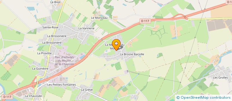 localisation de l'entreprise MADAME VALERIE JADAUD à SAINT-PHILBERT-DE-GRAND-LIEU