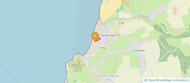 localisation de l'entreprise MADAME VALERIE JAHIER  SIOUVILLE-HAGUE