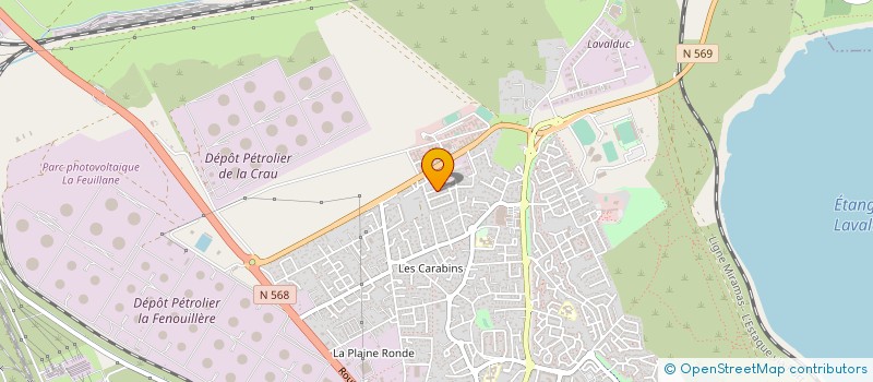 localisation de l'entreprise MADAME VALERIE JAILLET  FOS-SUR-MER