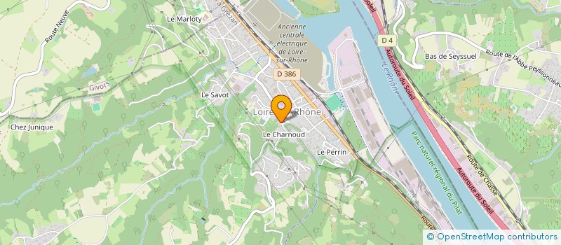 localisation de l'entreprise MADAME VALERIE JANNAUD  VIENNE