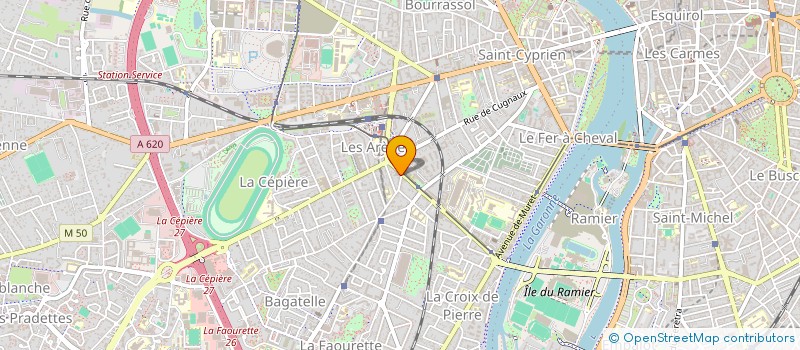 localisation de l'entreprise MADAME VALERIE JAUMOTTE à TOULOUSE
