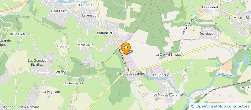 localisation de l'entreprise MADAME VALERIE JAVAUD à ISLE