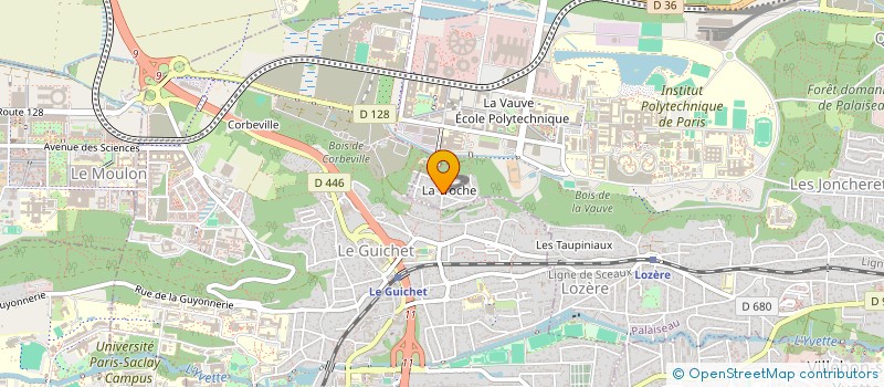 localisation de l'entreprise MADAME VALERIE JEAN  PALAISEAU