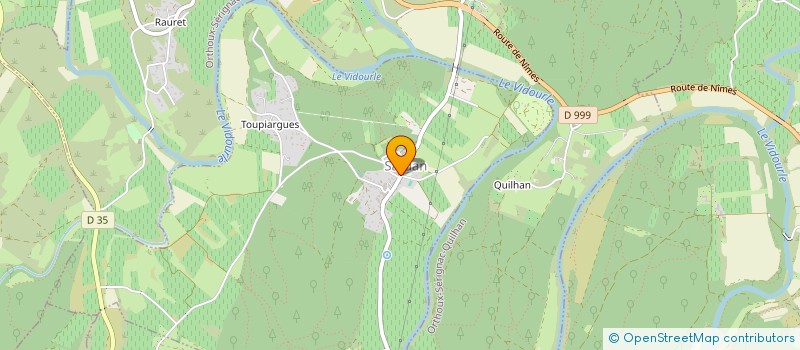 localisation de l'entreprise MADAME VALERIE JEANJEAN  SALINELLES