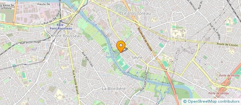 localisation de l'entreprise MADAME VALERIE JOUACHIM à NANTES