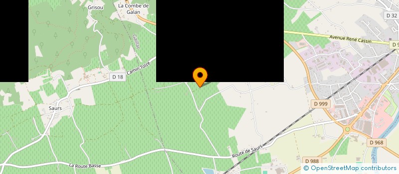 localisation de l'entreprise MADAME VALERIE JOUAS à GAILLAC