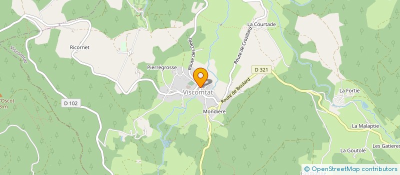 localisation de l'entreprise MADAME VALERIE JOUVE  CELLES-SUR-DUROLLE