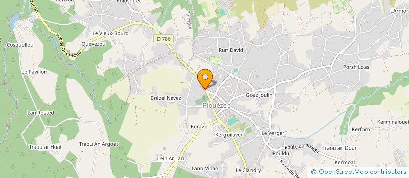 localisation de l'entreprise MADAME VALERIE JULLO  PLOUEZEC