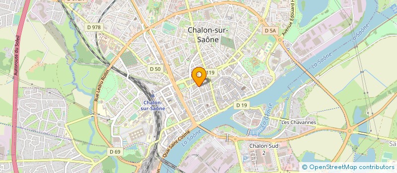 localisation de l'entreprise MADAME VALERIE JUNG à CHALON-SUR-SAONE