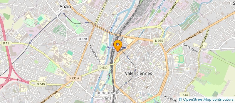 localisation de l'entreprise MADAME VALERIE KAHLE à VALENCIENNES