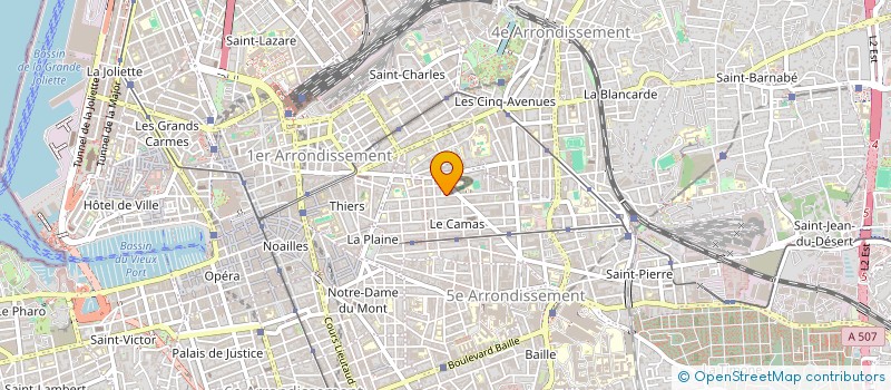 localisation de l'entreprise MADAME VALERIE KARCZYNSKI à MARSEILLE