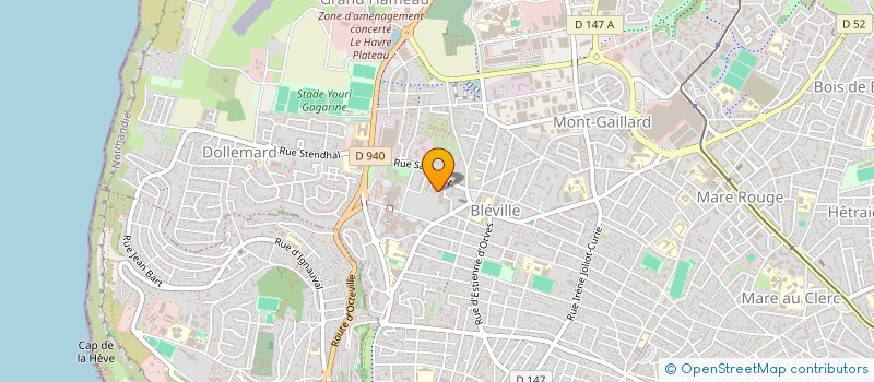 localisation de l'entreprise MADAME VALERIE KARSENTY  LE HAVRE