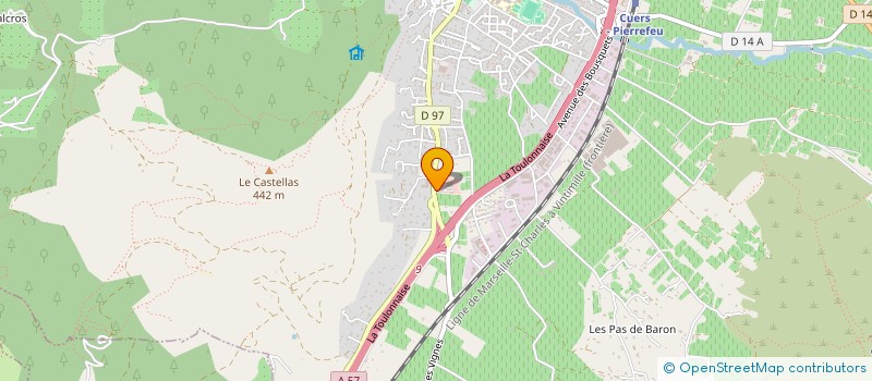 localisation de l'entreprise MADAME VALERIE KAZMIERCZAK  CUERS