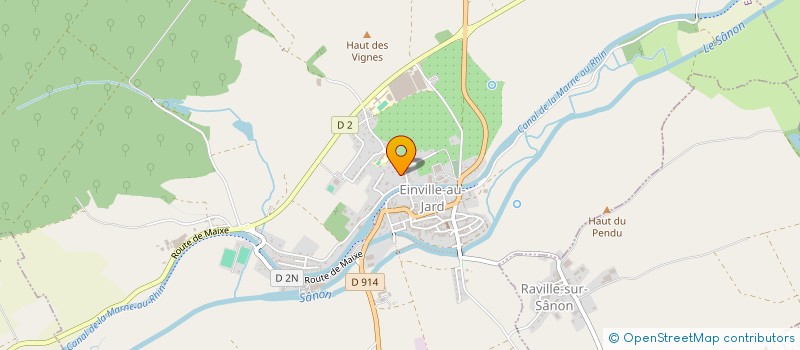 localisation de l'entreprise MADAME VALERIE KEIB  EINVILLE-AU-JARD