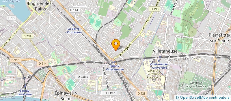 localisation de l'entreprise MADAME VALERIE KEMOUN à DEUIL-LA-BARRE