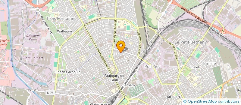 localisation de l'entreprise MADAME VALERIE KEMPEN  REIMS