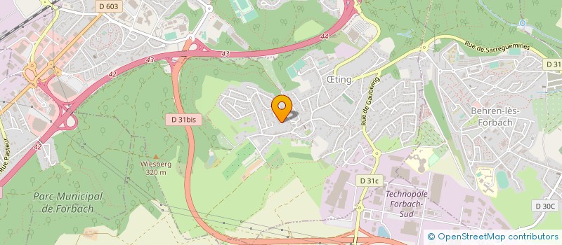 localisation de l'entreprise MADAME VALERIE KLEIN  TING