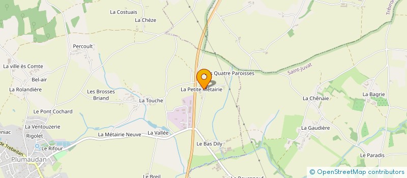 localisation de l'entreprise MADAME VALERIE KOPP  PLUMAUDAN