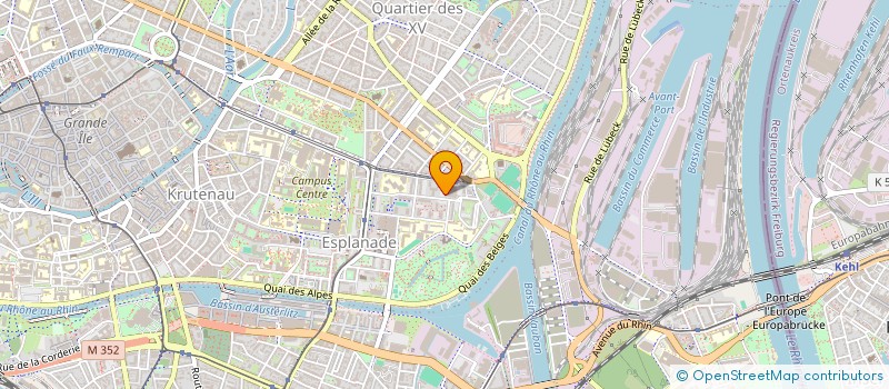 localisation de l'entreprise MADAME VALERIE KUHN à STRASBOURG