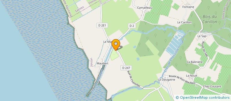 localisation de l'entreprise MADAME VALERIE LABADIE à SAINT-AUBIN-DE-BLAYE