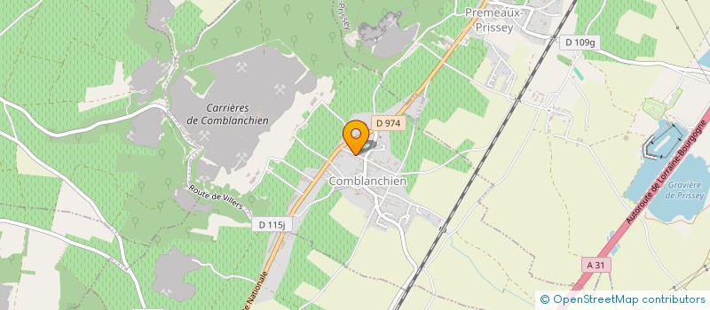 localisation de l'entreprise MADAME VALERIE LABOULAIS  COMBLANCHIEN