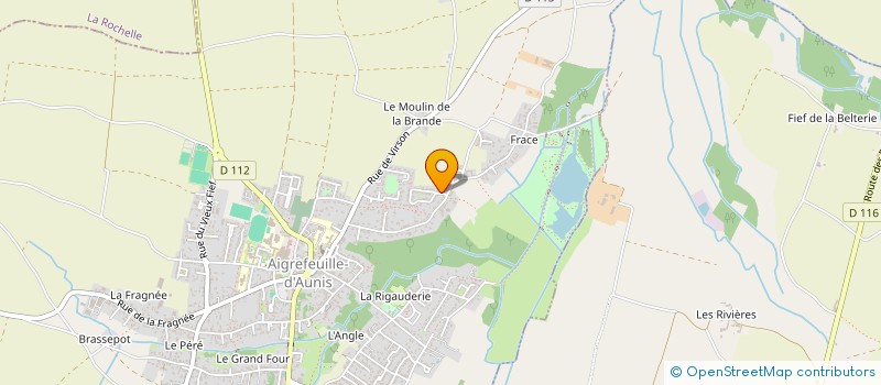 localisation de l'entreprise MADAME VALERIE LACHAL à AIGREFEUILLE-D'AUNIS