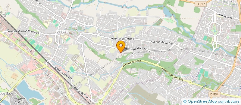 localisation de l'entreprise MADAME VALERIE LACOURARIE à LESCAR