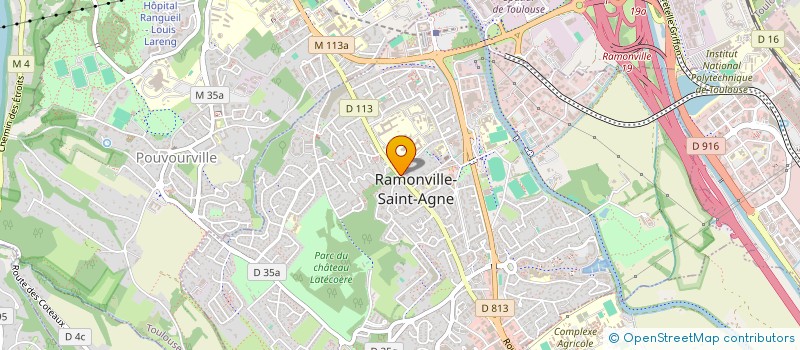 localisation de l'entreprise MADAME VALERIE LAFABRIE à RAMONVILLE-SAINT-AGNE