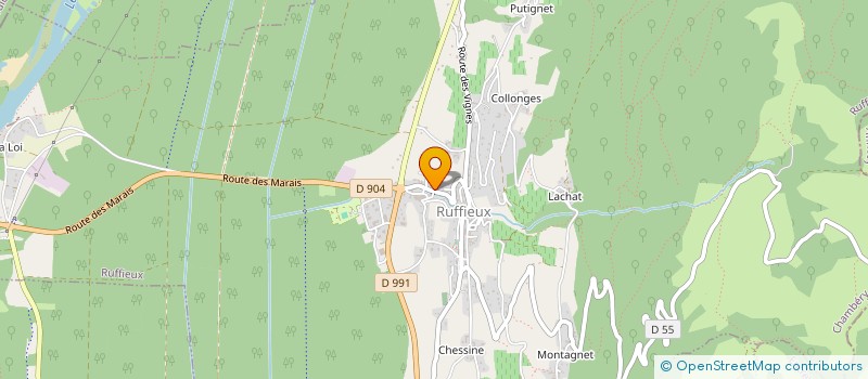 localisation de l'entreprise MADAME VALERIE LAFAY  RUFFIEUX