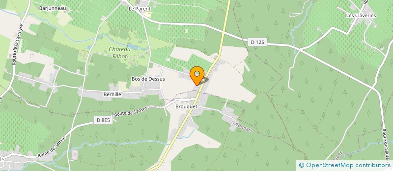 localisation de l'entreprise MADAME VALERIE LAFLEUR  SAUTERNES